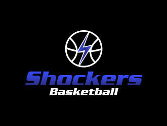 Shockers Basketball logo design by keylogo