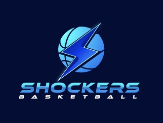 Shockers Basketball logo design by nexgen