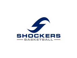 Shockers Basketball logo design by bricton