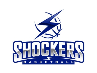 Shockers Basketball logo design by daywalker