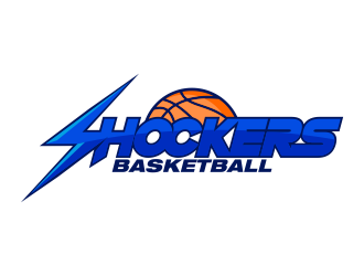 Shockers Basketball logo design by ekitessar