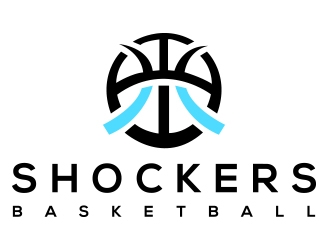 Shockers Basketball logo design by aqibahmed