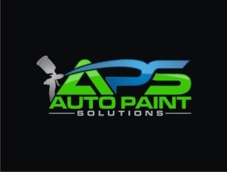 Auto Paint Solutions logo design by agil