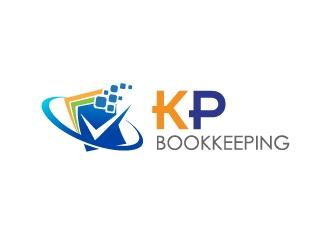 KP Bookkeeping logo design by STTHERESE