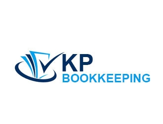 KP Bookkeeping logo design by damlogo