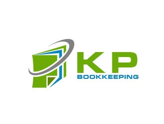 KP Bookkeeping logo design by damlogo