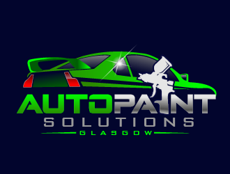 Auto Paint Solutions logo design by THOR_