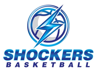 Shockers Basketball logo design by logoguy