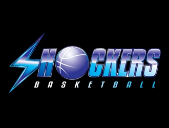 Shockers Basketball logo design by logoguy