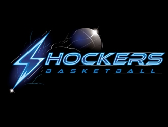 Shockers Basketball logo design by logoguy