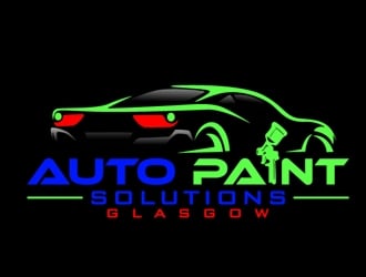 Auto Paint Solutions logo design by logoguy