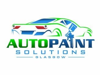 Auto Paint Solutions logo design by 48art