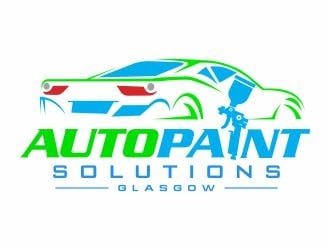 Auto Paint Solutions logo design by 48art