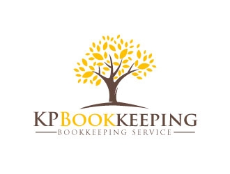 KP Bookkeeping logo design by sanworks