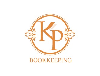 KP Bookkeeping logo design by Suvendu