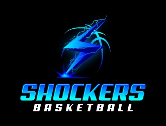 Shockers Basketball logo design by jaize