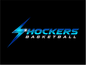 Shockers Basketball logo design by mutafailan