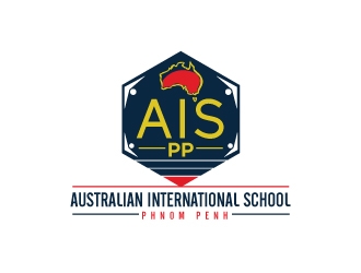 Australian International School Phnom Penh   (aka AISPP) logo design by Suvendu