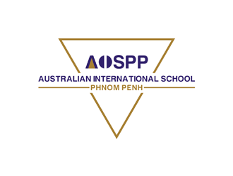 Australian International School Phnom Penh   (aka AISPP) logo design by johana