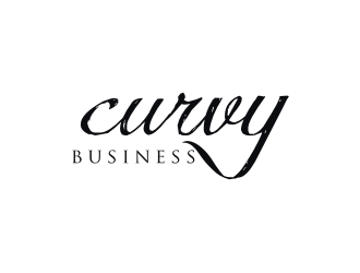 curvy business logo design by RatuCempaka