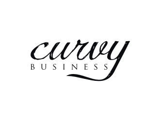 curvy business logo design by RatuCempaka