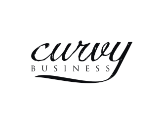 curvy business logo design by RatuCempaka