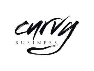 curvy business logo design by RatuCempaka