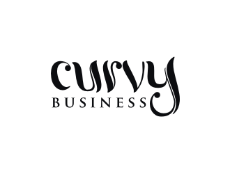 curvy business logo design by RatuCempaka