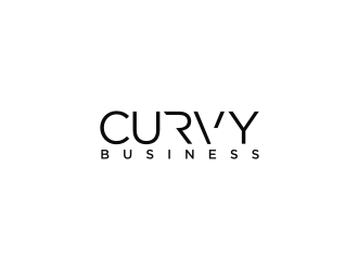 curvy business logo design by narnia