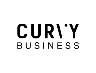 curvy business logo design by asyqh