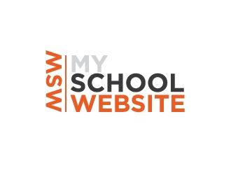 My School Website logo design by Erasedink