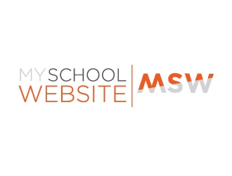 My School Website logo design by Erasedink