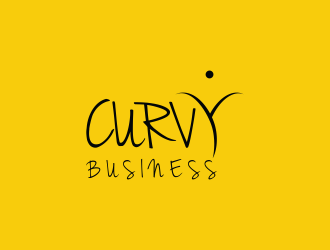 curvy business logo design by goblin