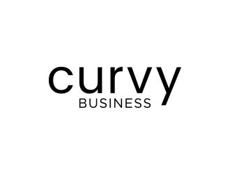 curvy business logo design by lexipej