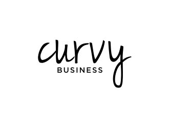 curvy business logo design by nurul_rizkon