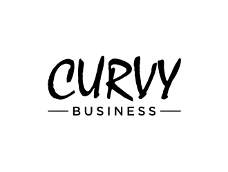 curvy business logo design by nurul_rizkon