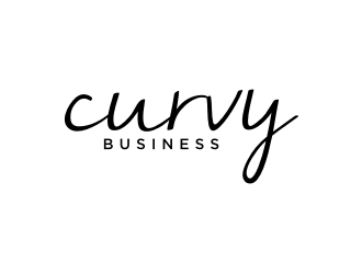 curvy business logo design by nurul_rizkon