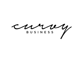 curvy business logo design by nurul_rizkon