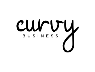 curvy business logo design by nurul_rizkon