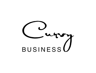 curvy business logo design by asyqh