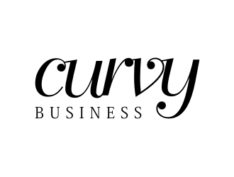 curvy business logo design by asyqh