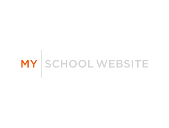 My School Website logo design by nurul_rizkon