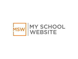 My School Website logo design by dewipadi