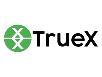 TrueX logo design by nexgen