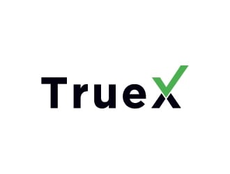 TrueX logo design by Fear