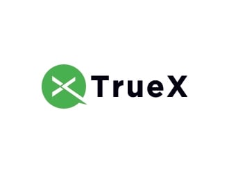 TrueX logo design by Fear