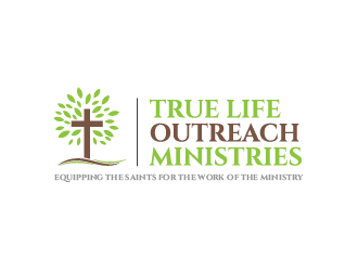 True Life Outreach Ministries logo design by grea8design