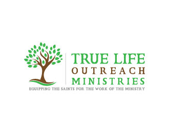 True Life Outreach Ministries logo design by grea8design