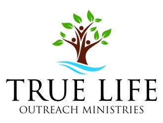 True Life Outreach Ministries logo design by jetzu