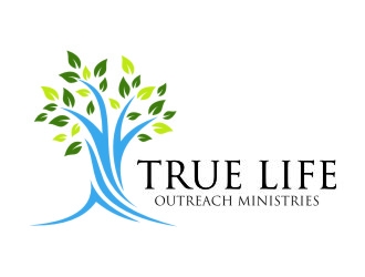 True Life Outreach Ministries logo design by jetzu